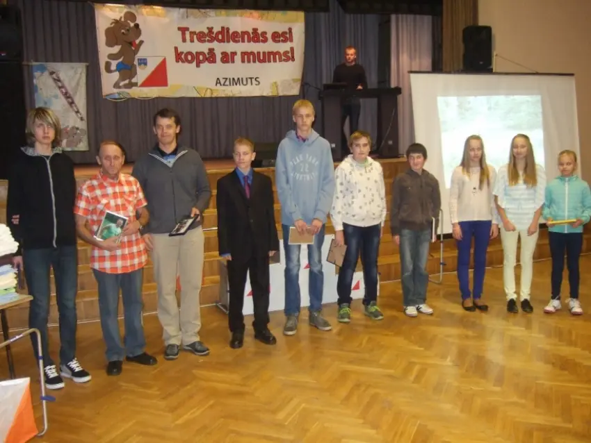 Orientieristu vakars 2013