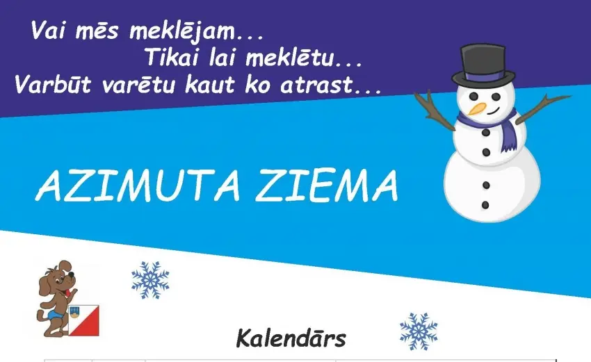 Azimuta ziemas sezonas kalendārs 2017