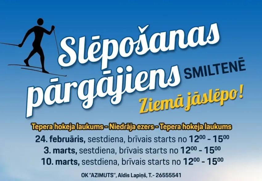 Slēpošanas pārgājiens 2018